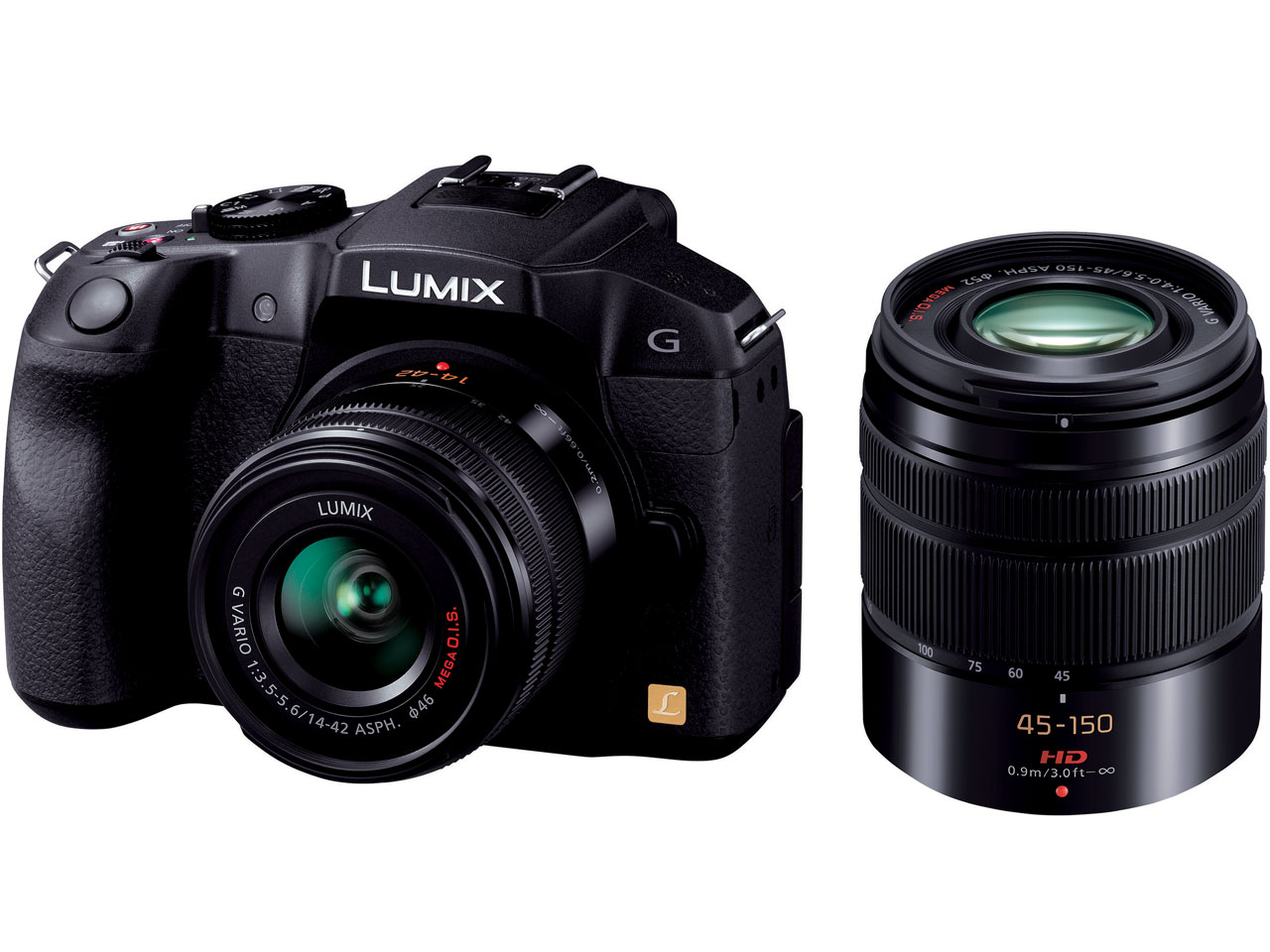 パナソニック LUMIX DMC-G6W ダブルズームレンズキット