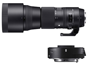 150-600mm F5-6.3 DG OS HSM Contemporary テレコンバーターキット (キヤノン EFマウント)