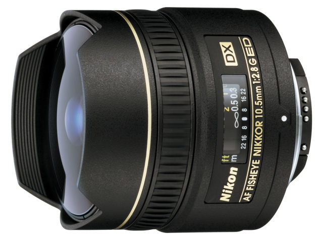 AF DX Fisheye-Nikkor 10.5mm f/2.8G ED