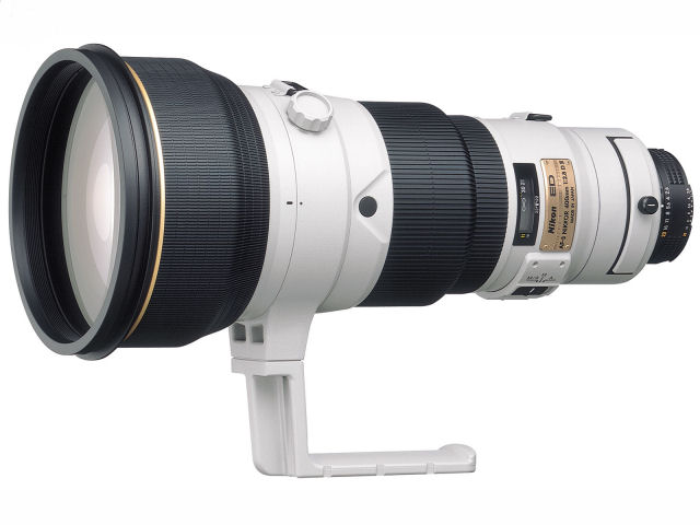 Ai AF-S Nikkor ED 400mm F2.8D II (IF) (ライトグレー)