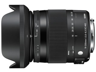 18-200mm F3.5-6.3 DC MACRO OS HSM Contemporary (ニコン Fマウント)