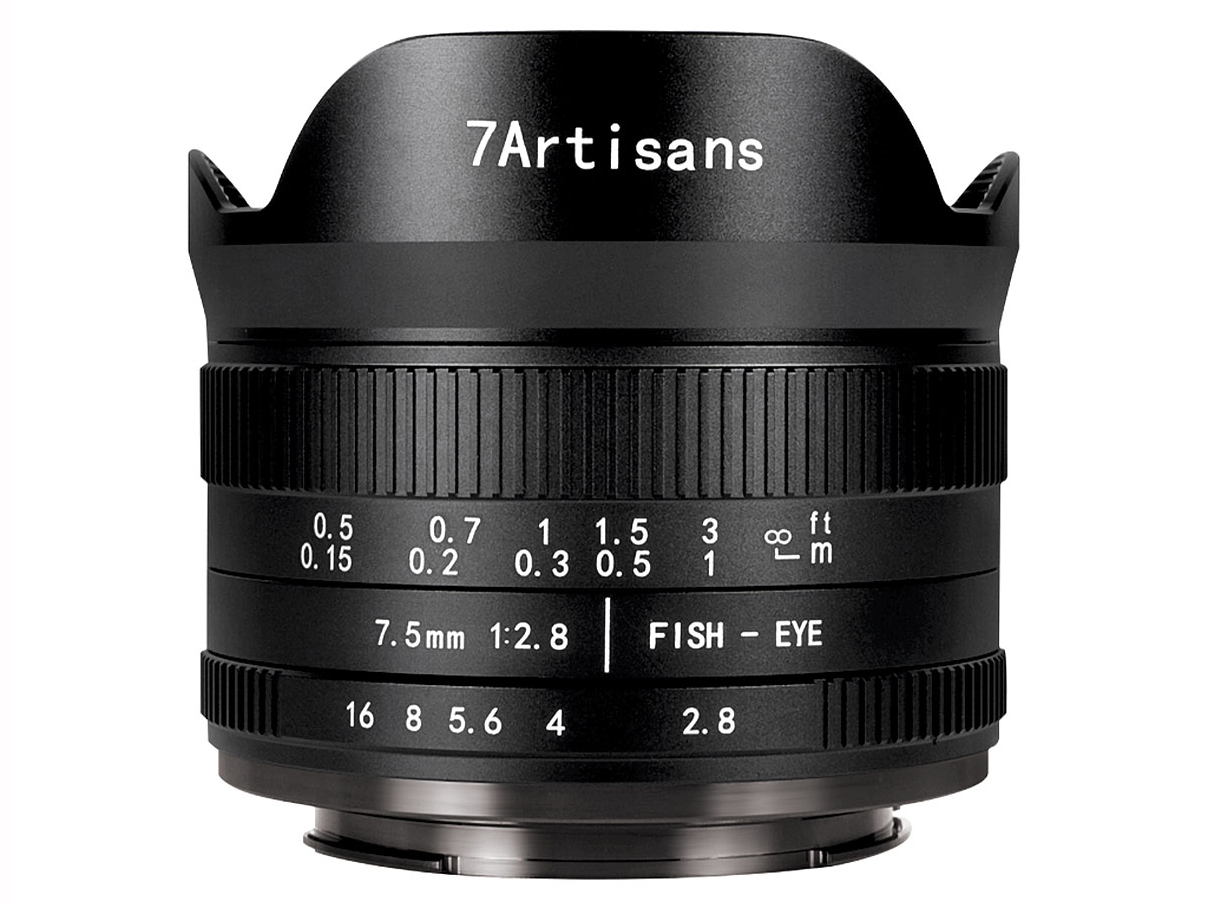 7Artisans 7.5mm F2.8 FISH-EYE II ED 75MB-II [キヤノンM用]