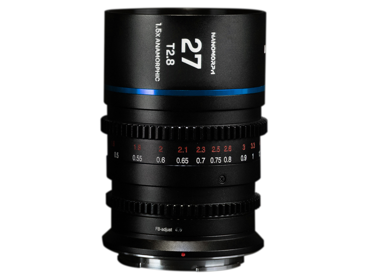 LAOWA Nanomorph 27mm T2.8 1.5x Cine Blue [マイクロフォーサーズ用]