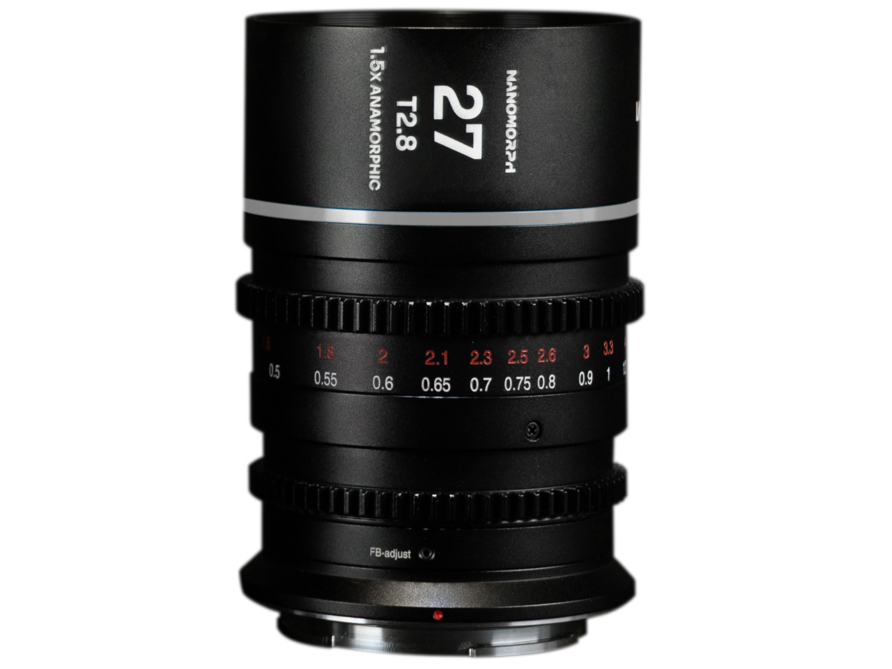 LAOWA Nanomorph 27mm T2.8 1.5x Cine Silver [マイクロフォーサーズ用]