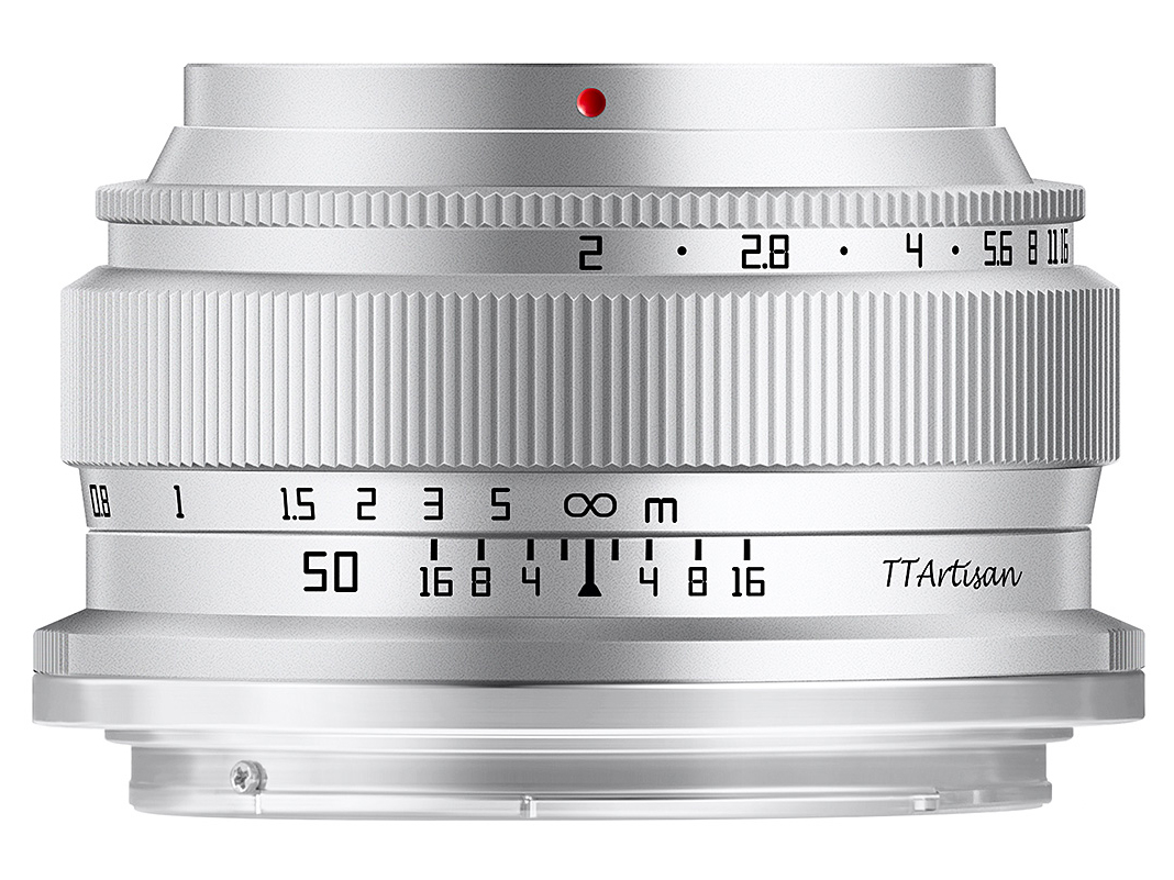 TTArtisan 50mm f/2 (S) シルバー [ソニーE用]